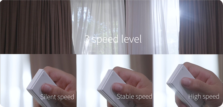 Smart curtain motor function